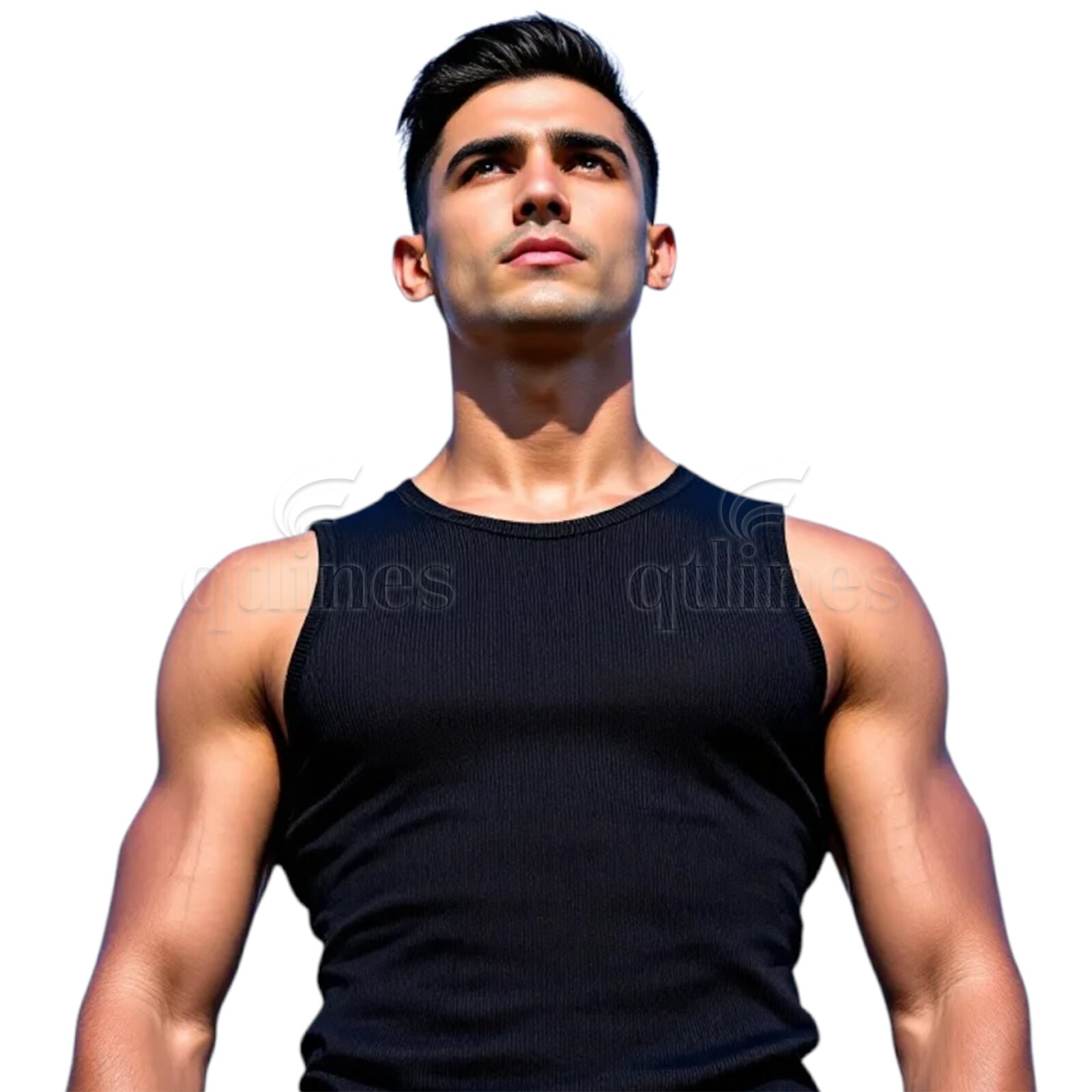 Men Black Vest 3 -6 -12 Pack Cotton Summer Tank Top Gym Plain Boys Vests S -3XL gallery