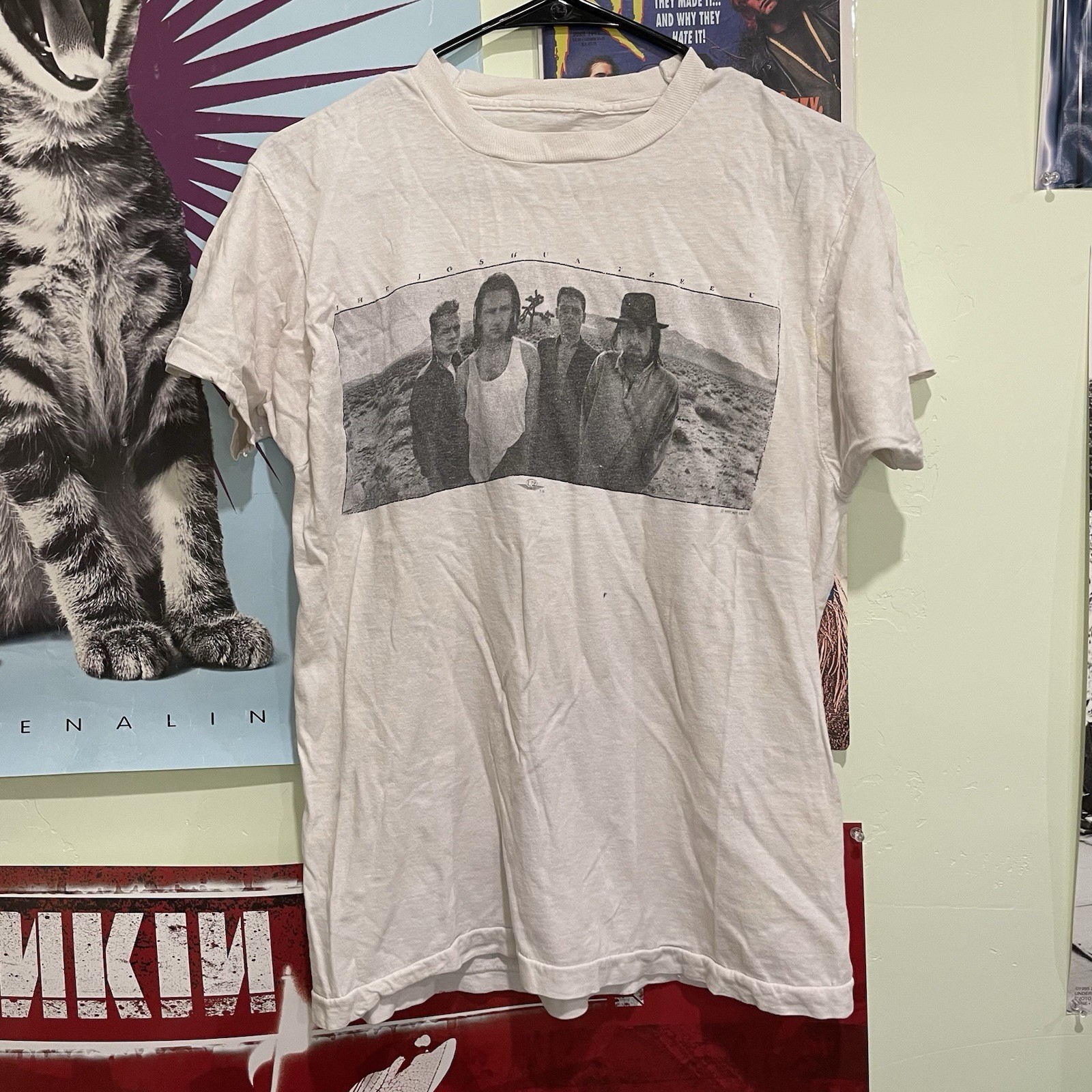 Vintage 80s U2 Joshua Tree Band Shirt Tour (1987) gallery