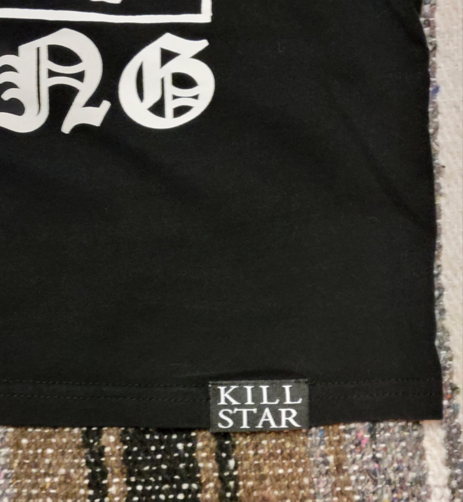 Killstar Black T-Shirt Psychedelic Life Destiny & Death Men's Size Small gallery