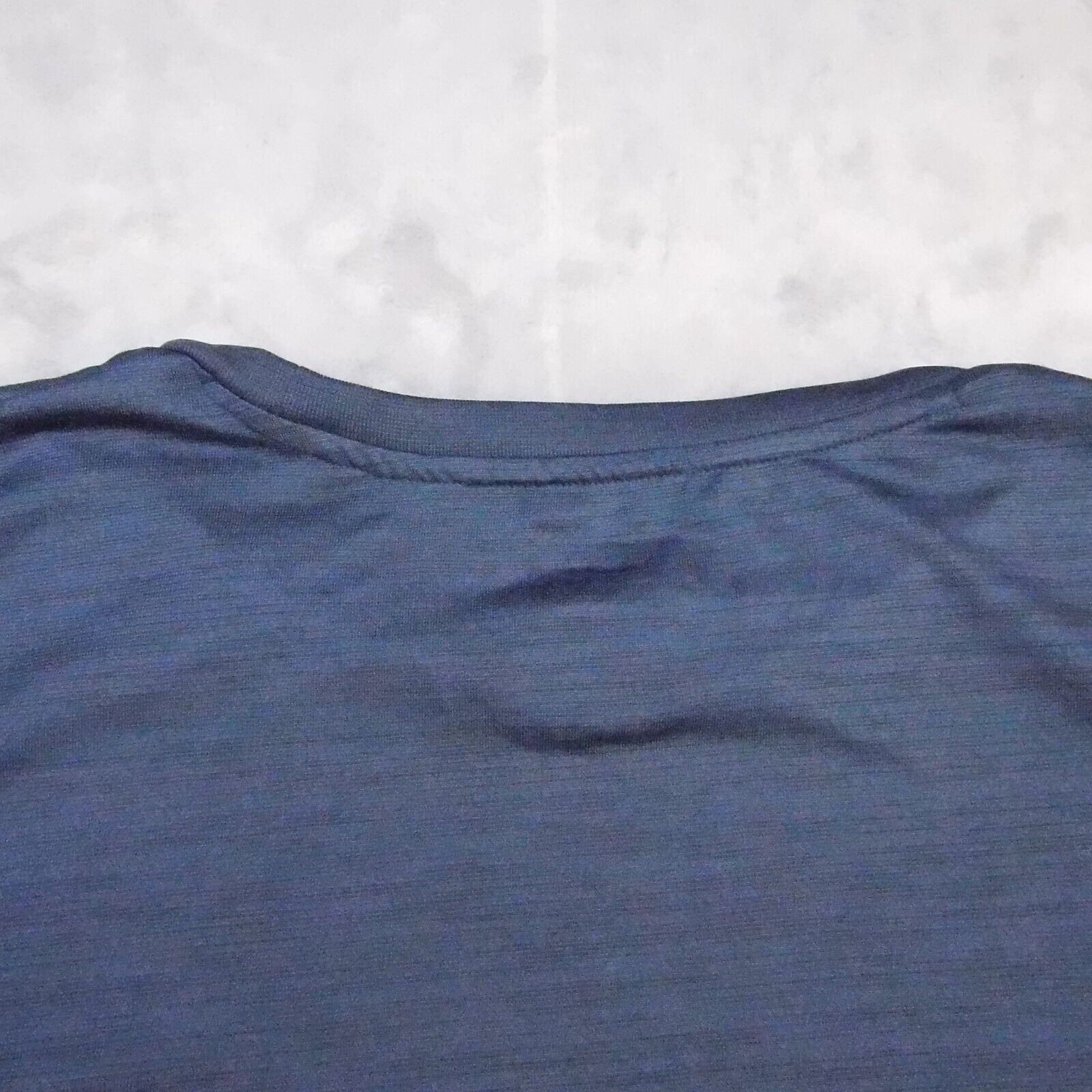 Tek Gear TShirt Mens Large Blue Lightweight Casual Dry Tek Tall Athletic Active gallery