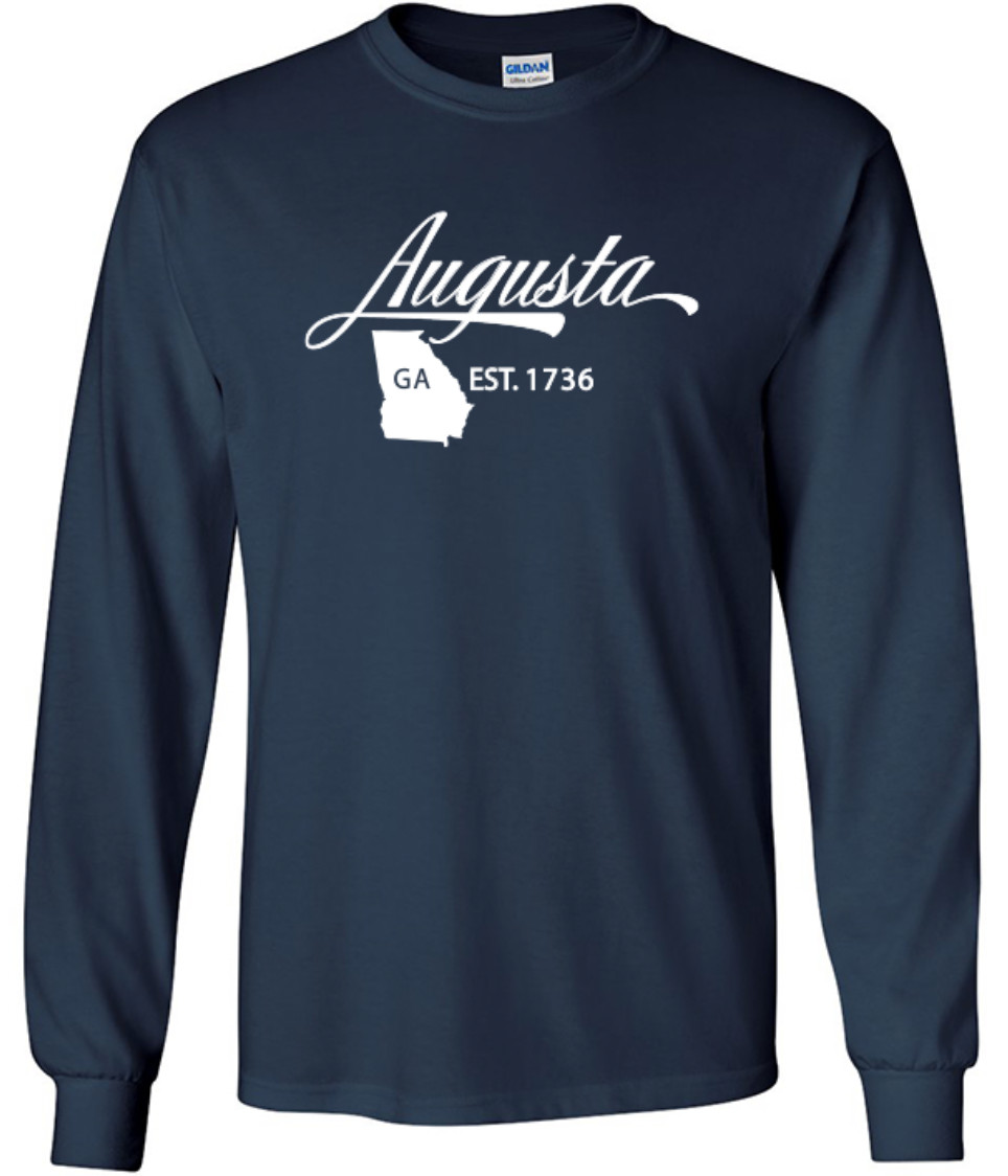 Augusta Georgia State T-Shirt Long Sleeve Graphic Tee Unisex Apparel Design gallery