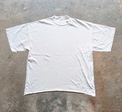 Size L – Sunday Service Choir Tee in CHALK Blank SAMPLE yeezy