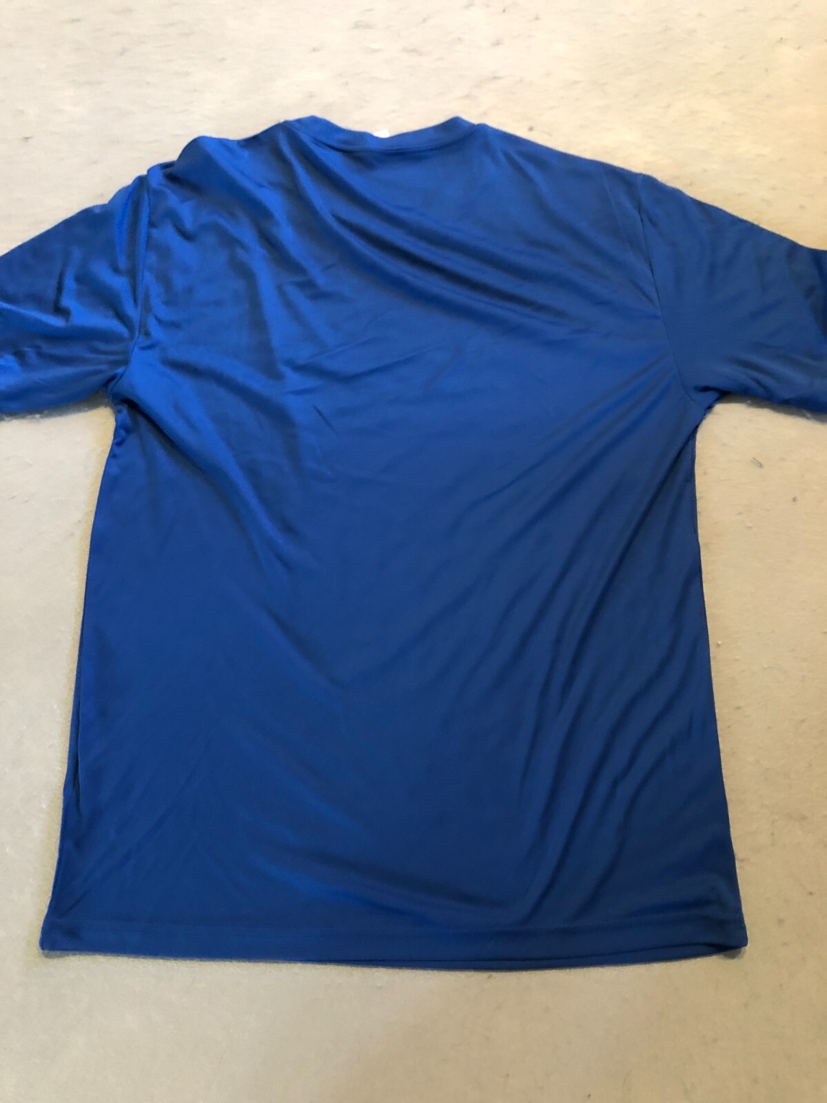 Sport-Tek Shirt Adult Medium Short Sleeve Activewear Blue Casual Tee gallery