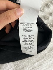 Versace black Dragon Insert Tshirt Men’s Medium