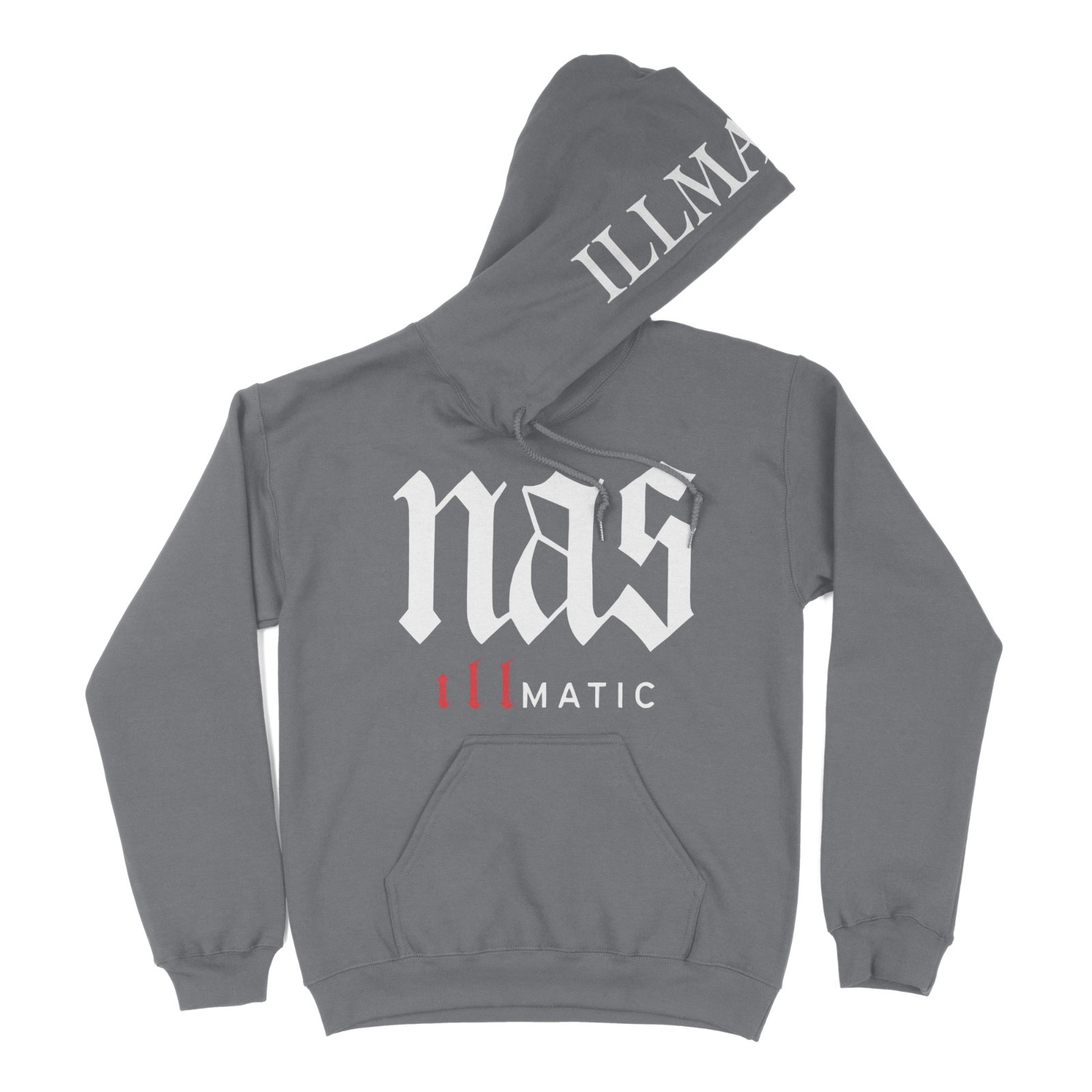 Nas Illmatic Men's Hoodie 90's Hip Hop Rapper Graphic Design Sizes S-4XL gallery