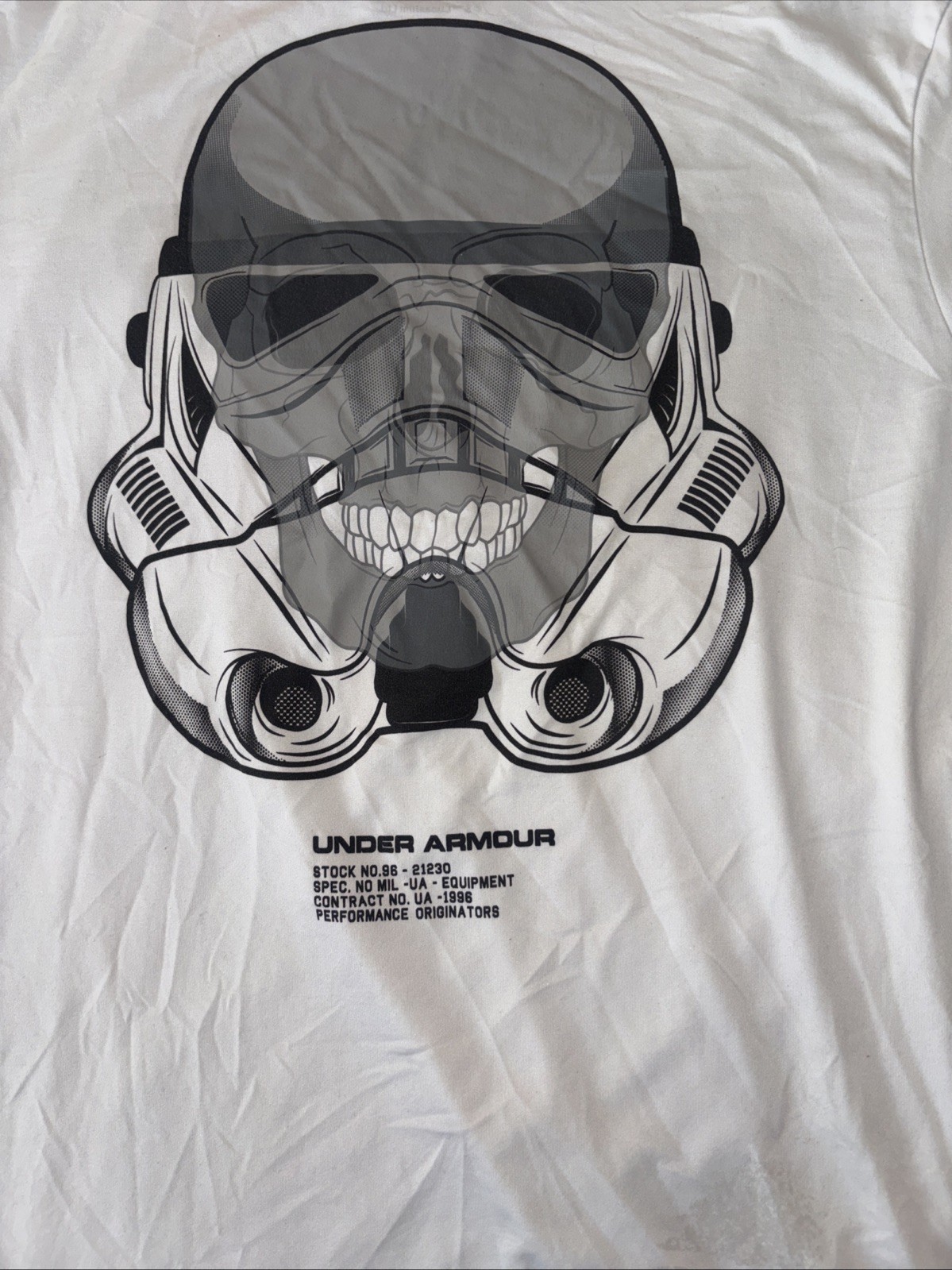 Under Armour Star Wars Storm Trooper Skull Headgear Lose Fit Size Xl RARE!!! gallery