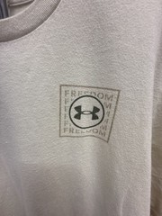 Under Armour Freedom Snake Short Sleeve T-Shirt in Summit White