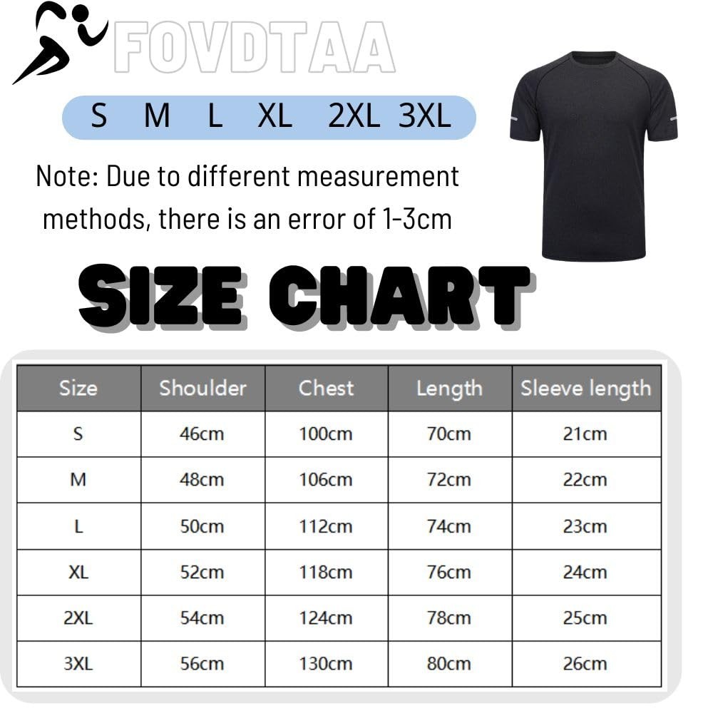 Men's T-Shirt, Short Sleeve, Crew Neck, for Gym, Workout, L... gallery
