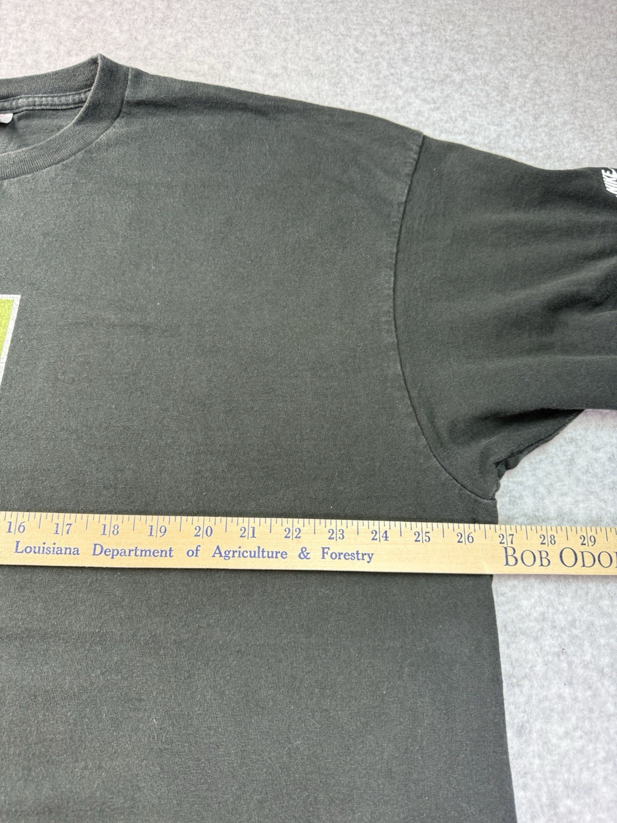 Vintage Nike Bo Jackson You Dont Know Diddley T Shirt Mens 2XL Faded Black 90s gallery
