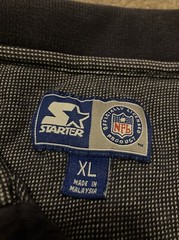 Starter Polo Shirt Dallas Cowboys Men’s XL 90’s Football NFL