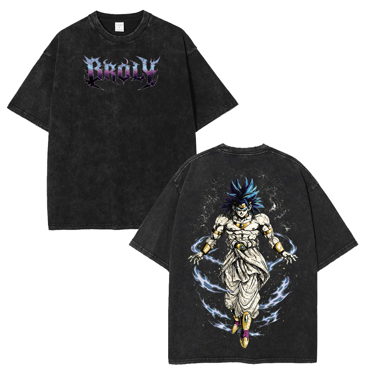DBZ Vegeta Broly Anime Graphic Tee Fans And Lovers Streetwear Tshirt