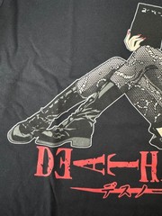 Death Note Misa Book Black T-Shirt SHONEN JUMP