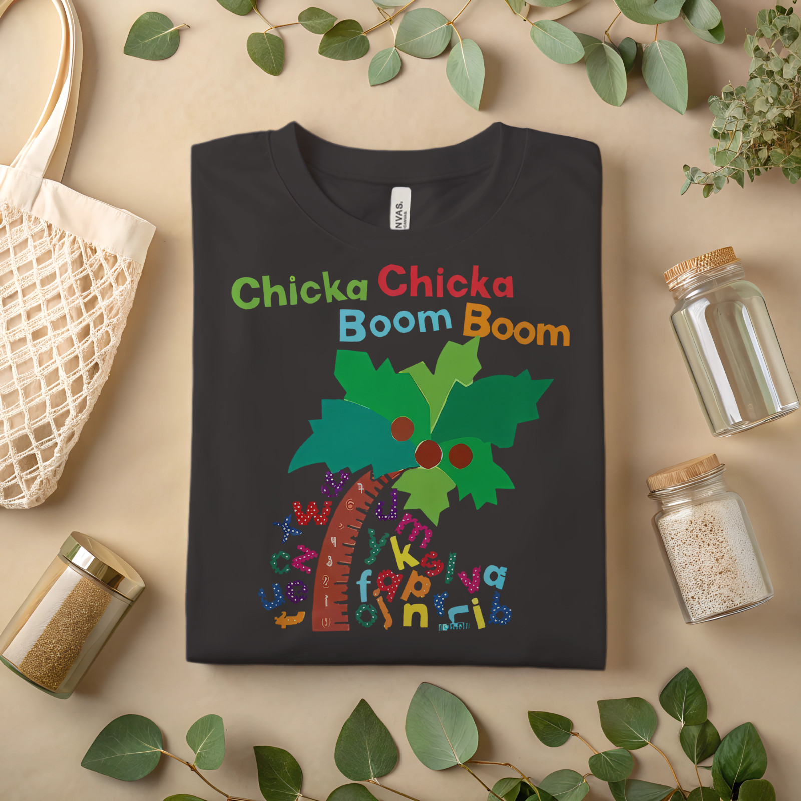 Chicka Chicka Boom Boom T-Shirt – Cute Alphabet Tree Shirt A470 gallery