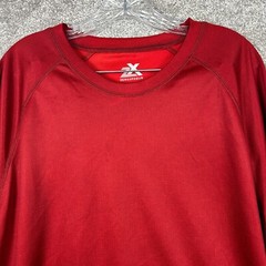 Zeroxposur Sun Protection Short Sleeve Crew Neck T Shirt Men’s 2XL Red UPF 50+