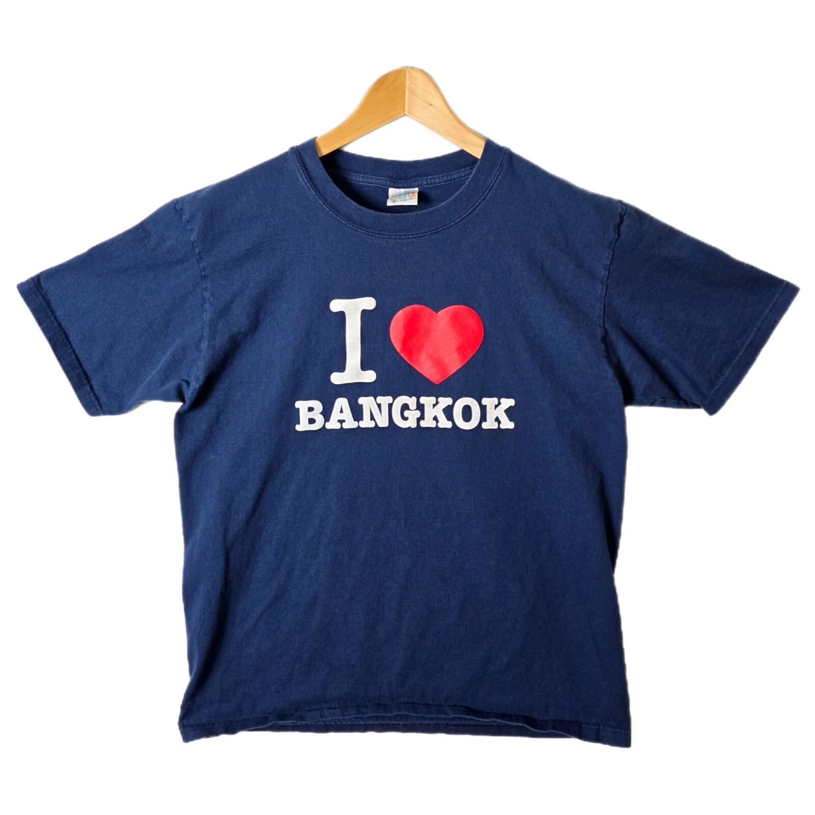Vintage I Heart Bangkok T-Shirt Love Thailand Large 90s Vtg gallery