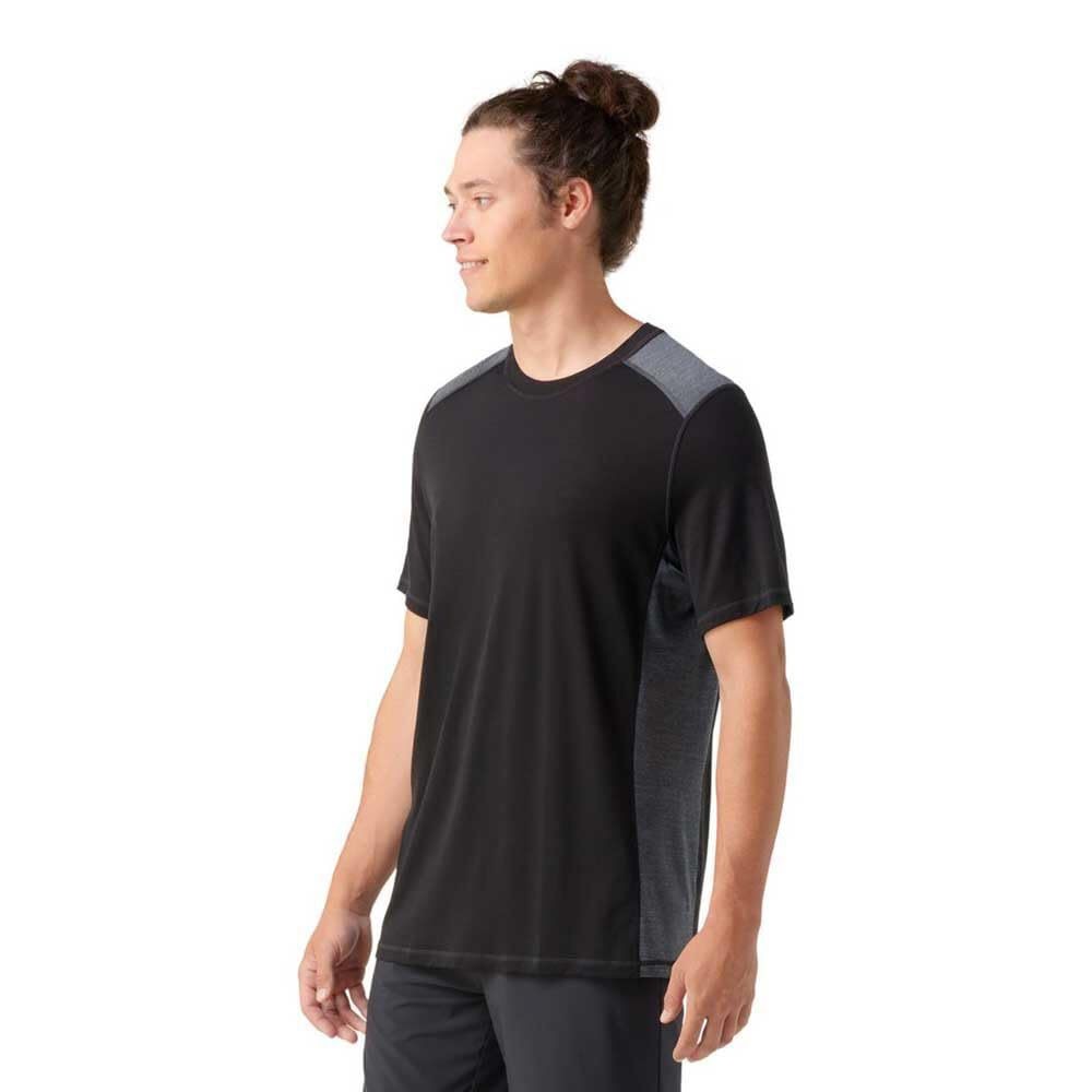 Smartwool Men’s Ultralite Merino Wool Tech Tee – Black