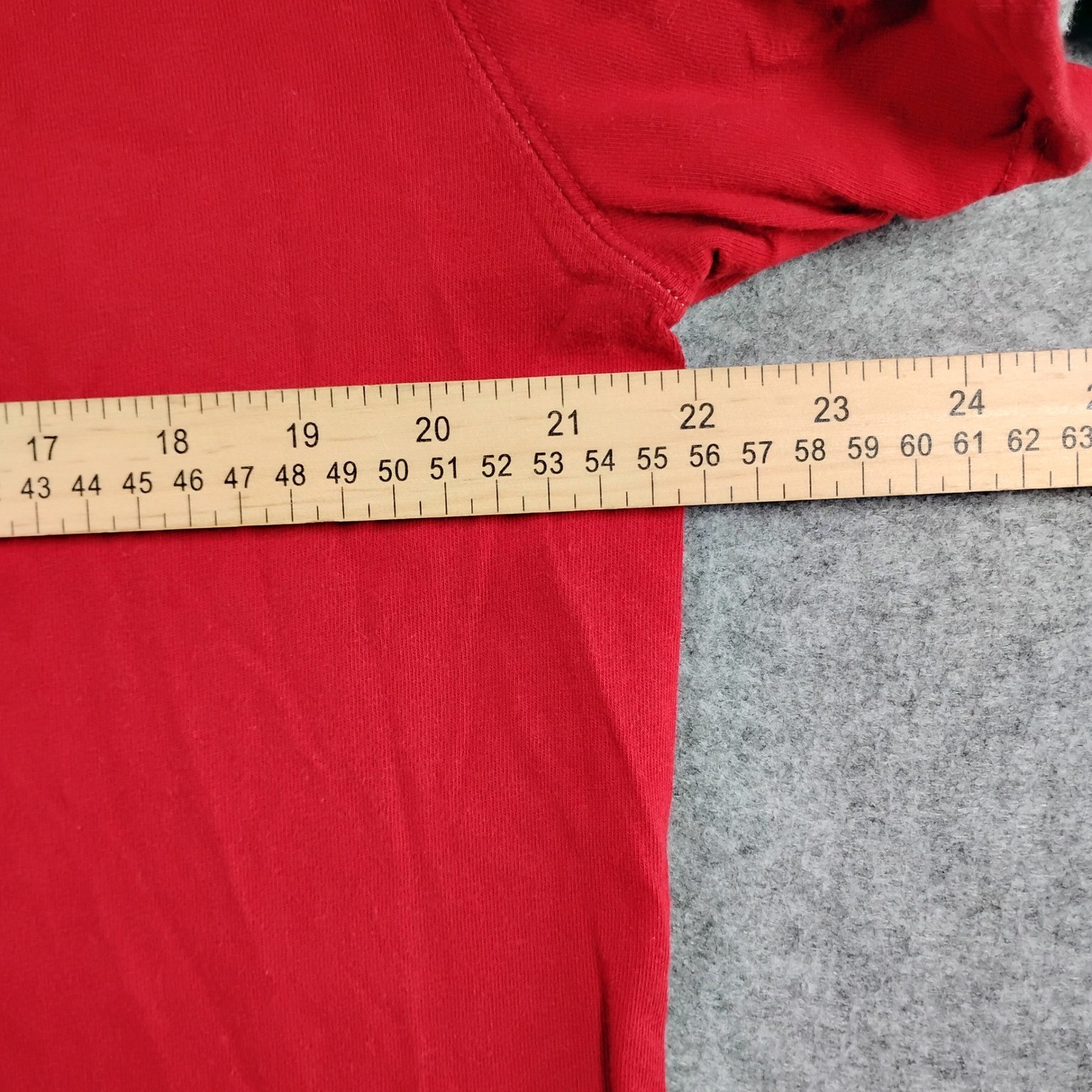 Lucky Brand Mens Red Double Layer Thermal Shirt Live to Ride Iron Cross L gallery