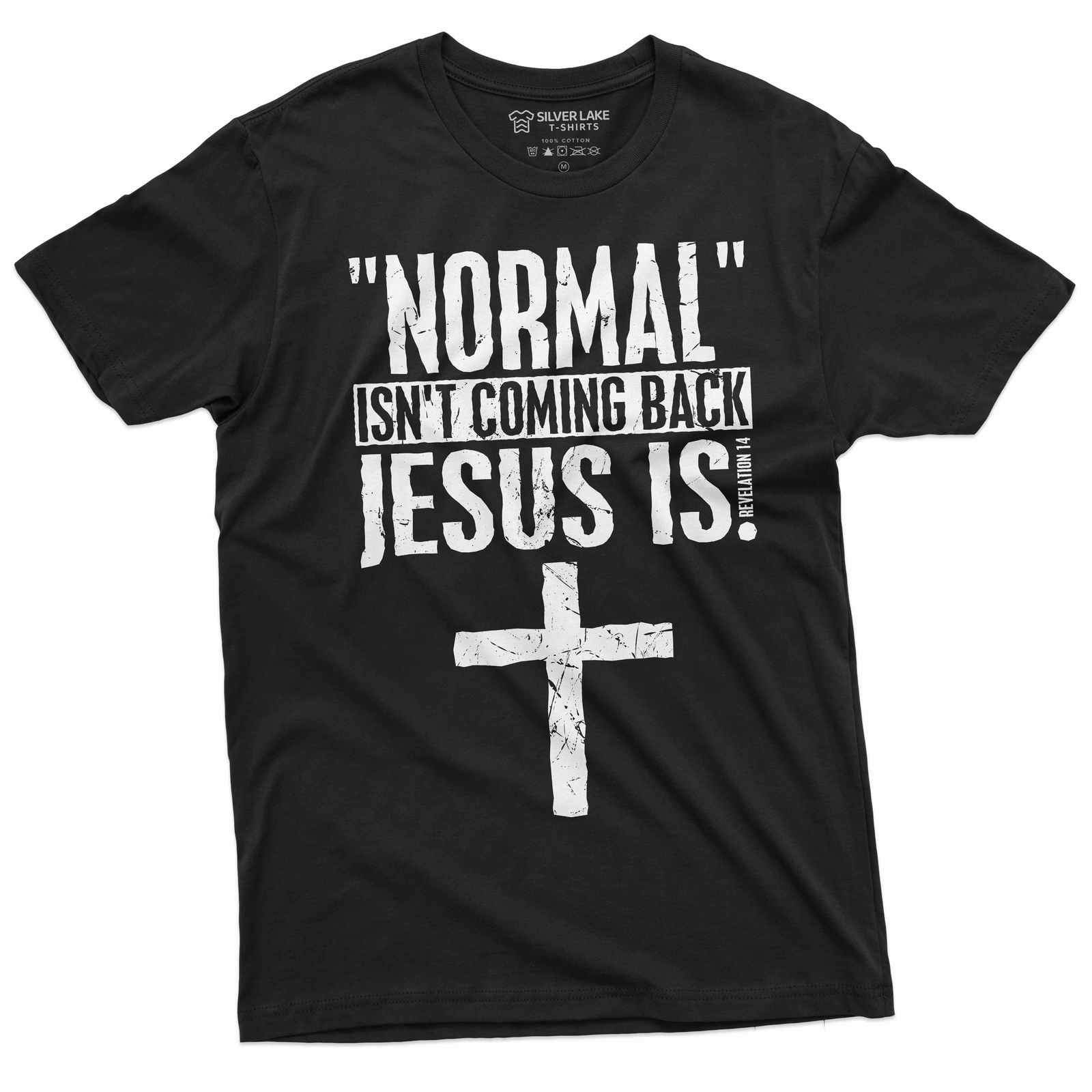 Normal is not coming back Jesus is T-shirt Christian Jesus Christ Gift tee gallery