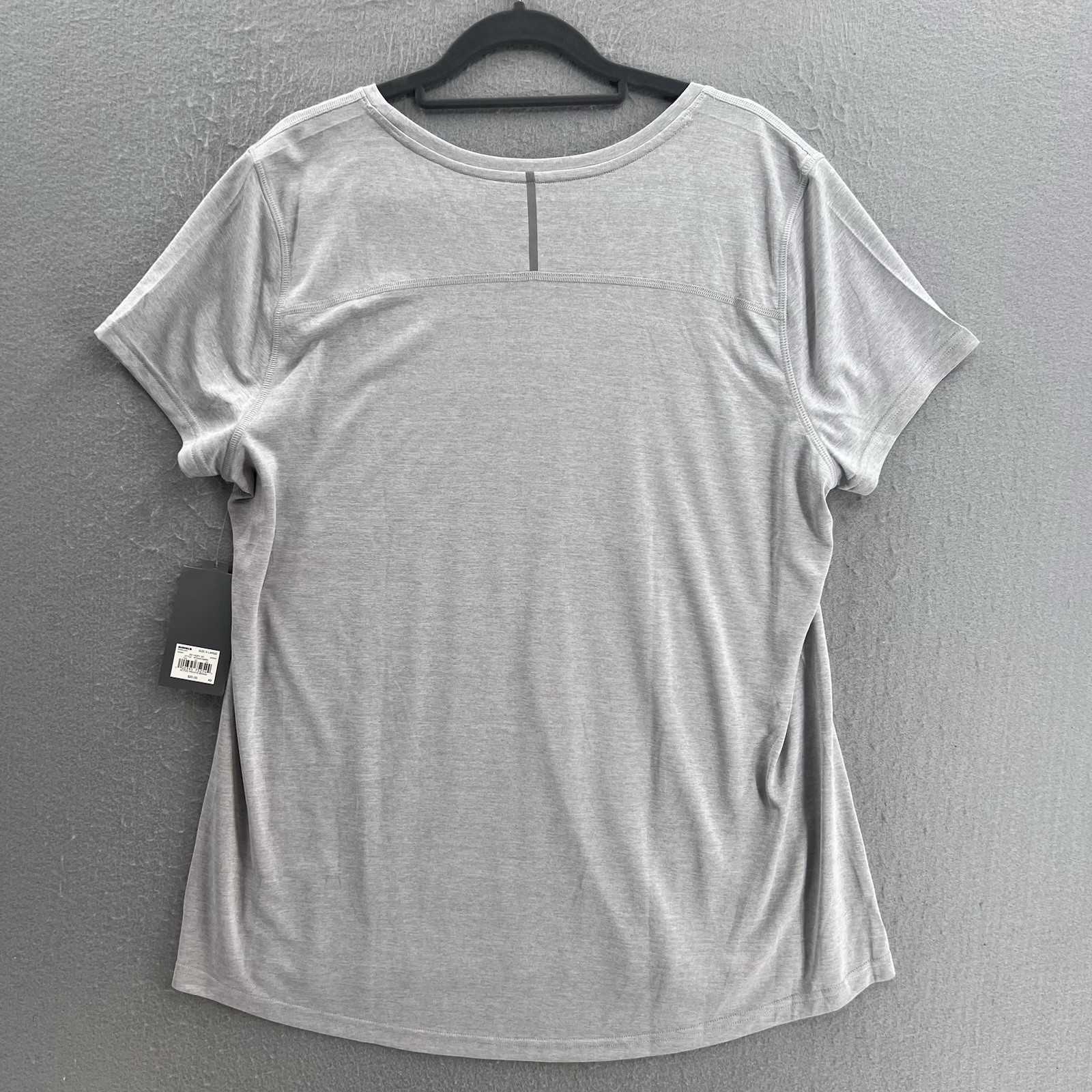 Tek Gear Tee Womens XL Gray Short Sleeve Athletic DryTek Athleisure Stretch gallery