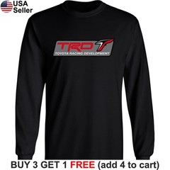 Toyota Racing Development Long Sleeve T-Shirt TRD Logo GR Sport Car Truck BTY10