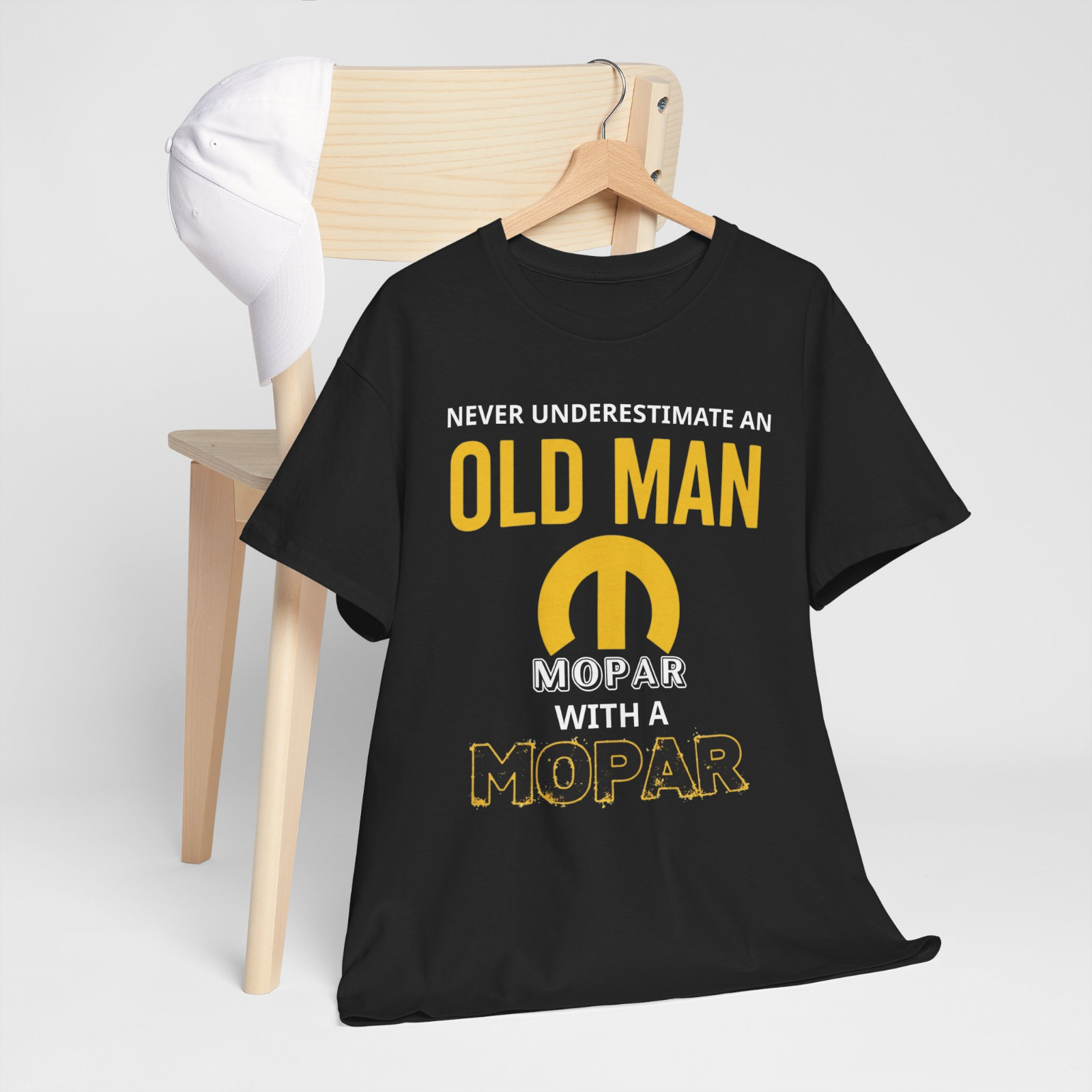 Never Underestimate An Old Man With A Mopar Class T-Shirt gallery