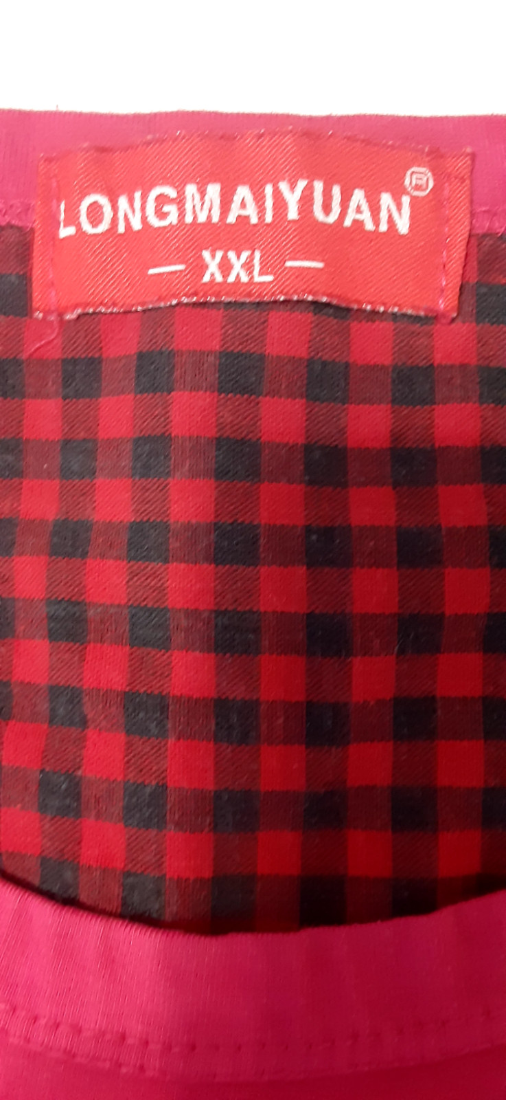I Climbed the Great Wall T-shirt Red SMALL to MEDIUM (even though tag says XXL gallery