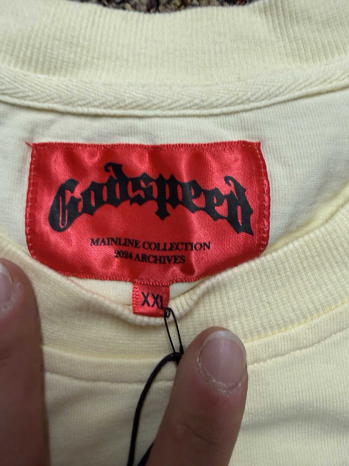 Godspeed Floral Skull Tee Cream gallery