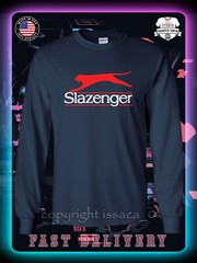 New Slazenger Golf Logo Men’s Long Sleeve T-Shirt American issaca