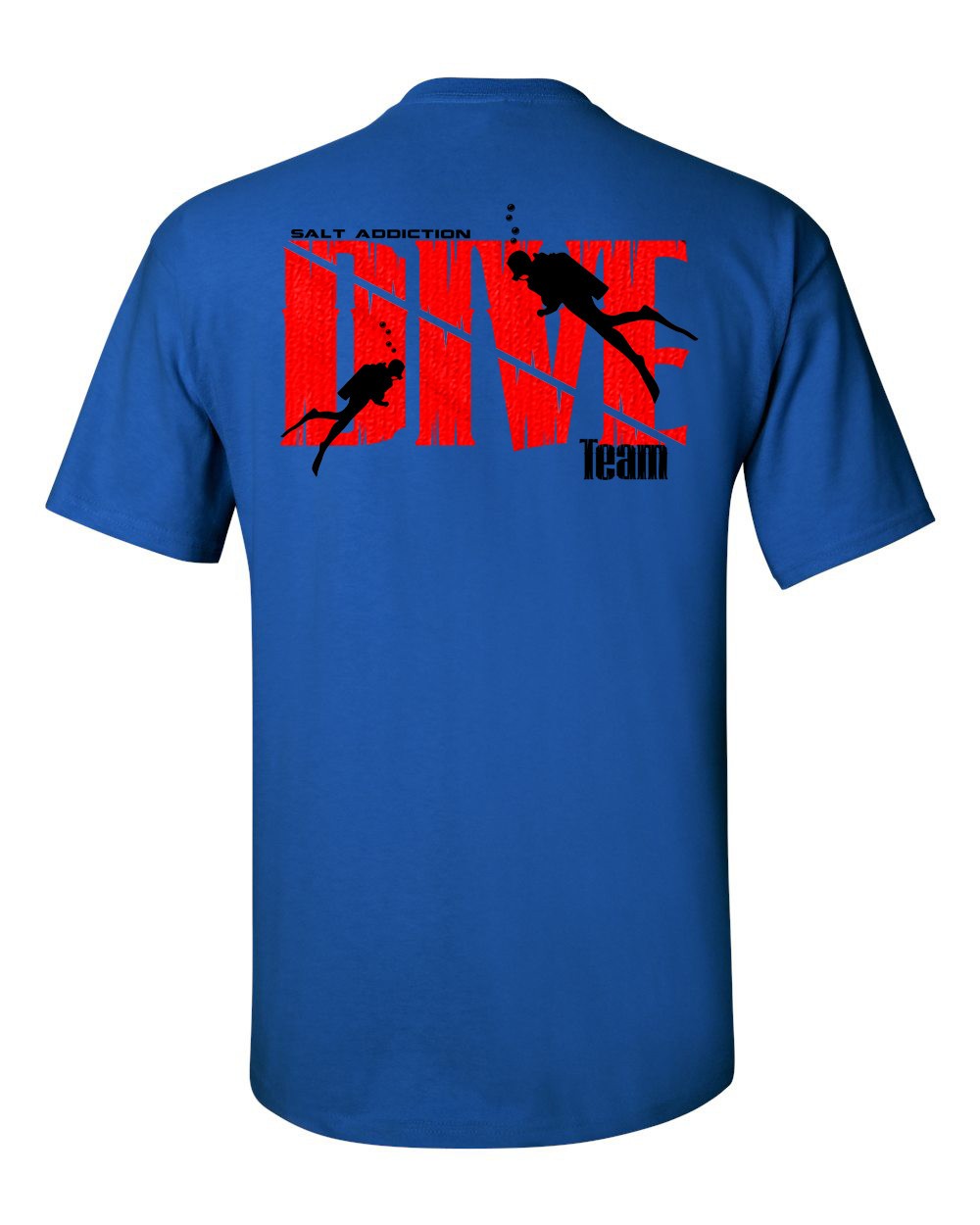 Salt Addiction scuba diving Short Sleeve T Shirt Ocean dive flag apparel gallery