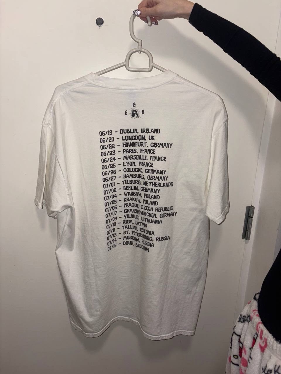 $uicideboy$ G59 Global Epidemic Tour 2017 White Graphic Tee RARE gallery