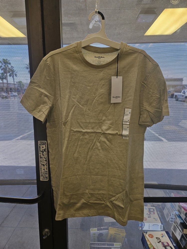 Goodfellow & Co Men’s Standard Short Sleeve T-Shirt – Pastel Sage Size M