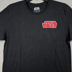 Star Wars Comic Book Shirt Mens Large Black Chewbacca Luke C3P0 R2D2 NWT