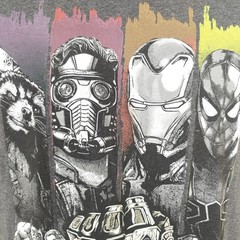 Avengers Infinity War T Shirt Mens Size Small Gray Marvel Comics Movie Tee