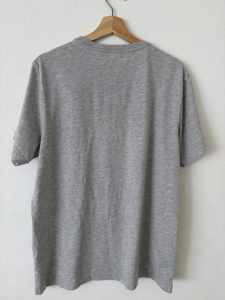 Hurley Men's Gray Graphic Logo Crew Neck Short Sleeve Knit T-Shirt Size L gallery