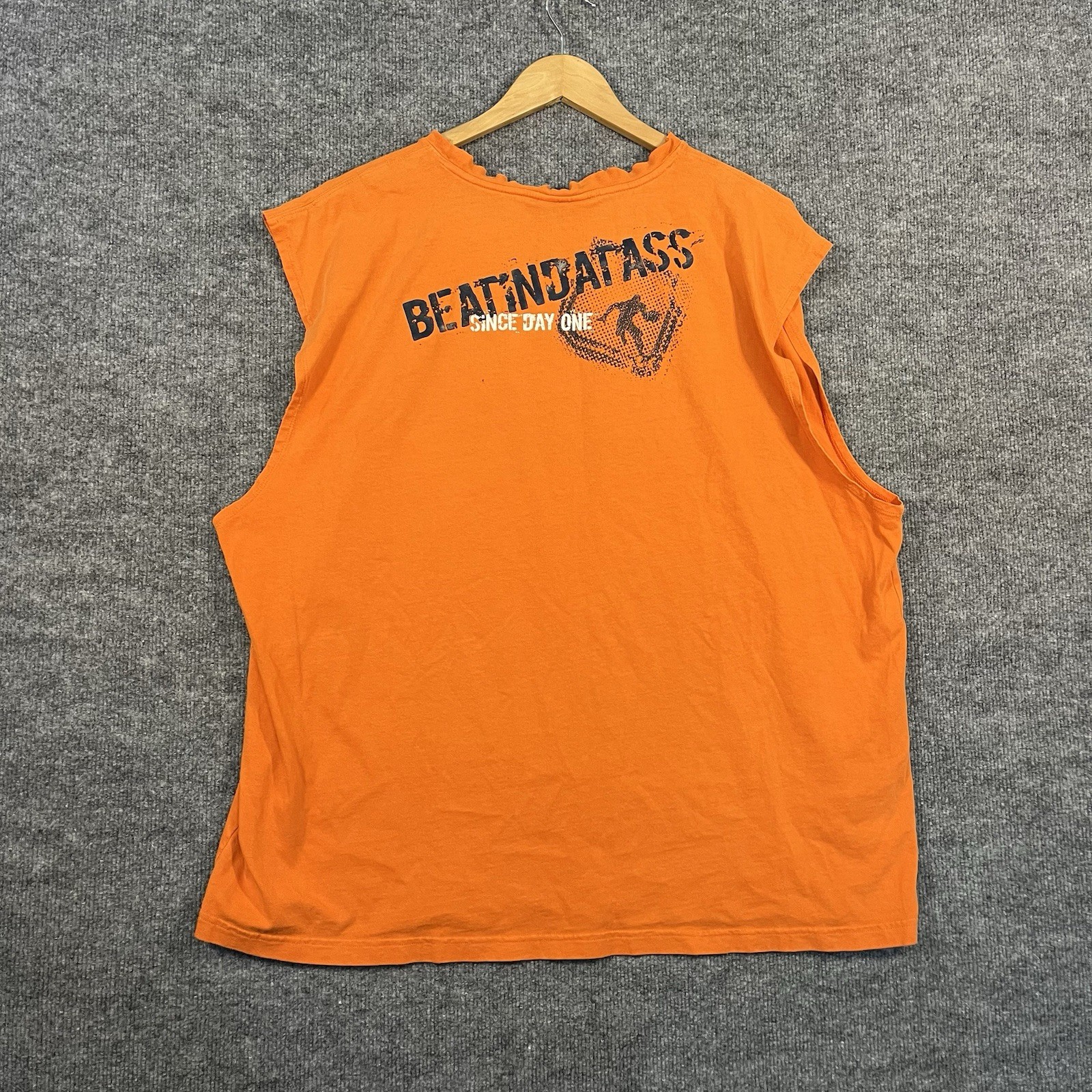 Vintage 90s And1 Basketball Trash Talk Sleeveless Cut Sleeve Shirt Men’s 2XL gallery