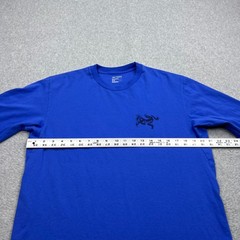 Arc’teryx Kragg SL Cotton Bird Tile LS Shirt Mens Medium Blue Long Sleeve Tee