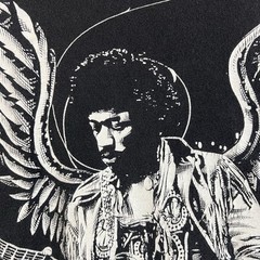 Y2K Faded Tennesee River Jimi Hendrix The Legend Official T-Shirt Medium