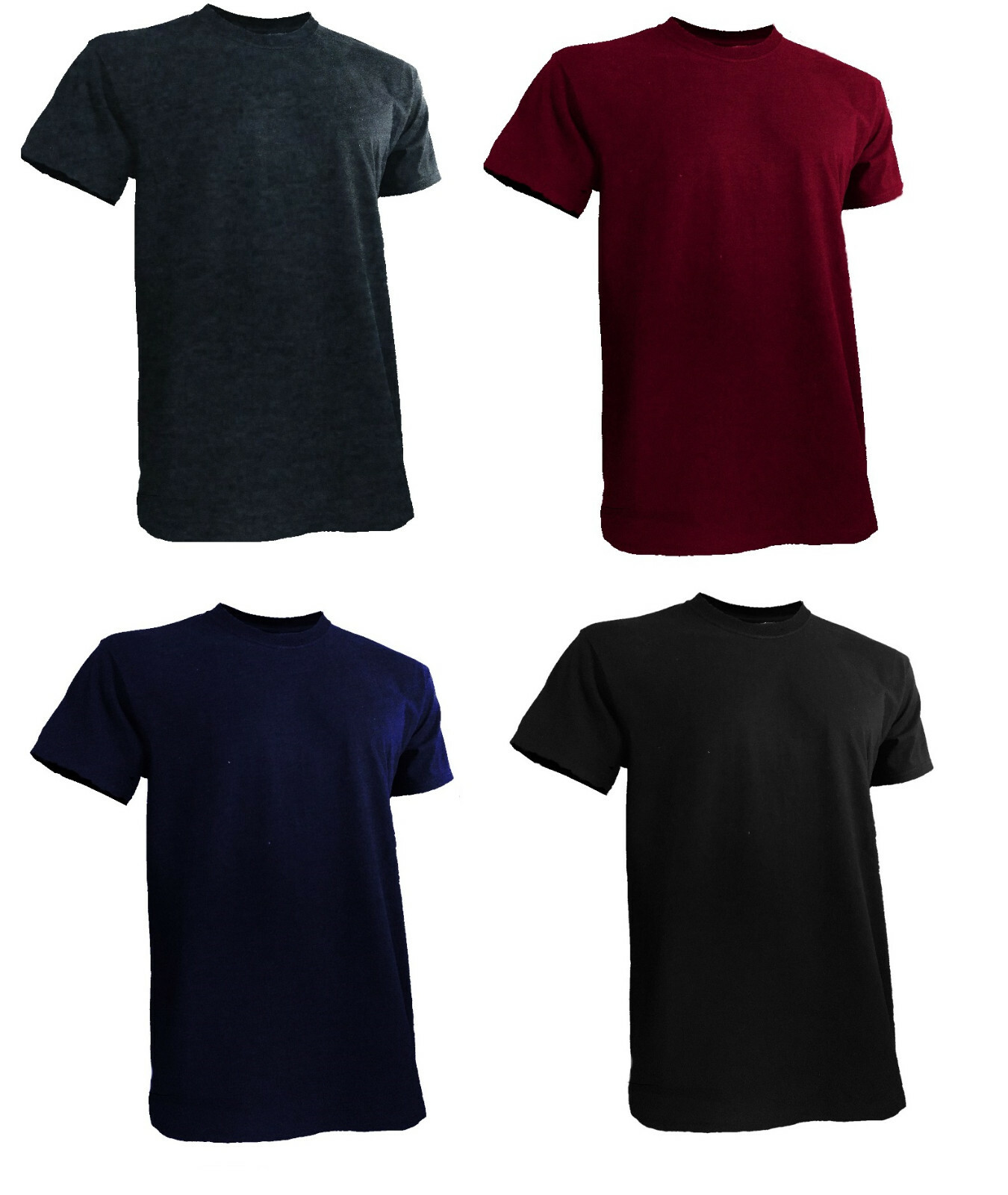 Styllion Big and Tall Mens Shirts Crew Neck – Mid Weight – CRSS – 2XLT – 8XLT