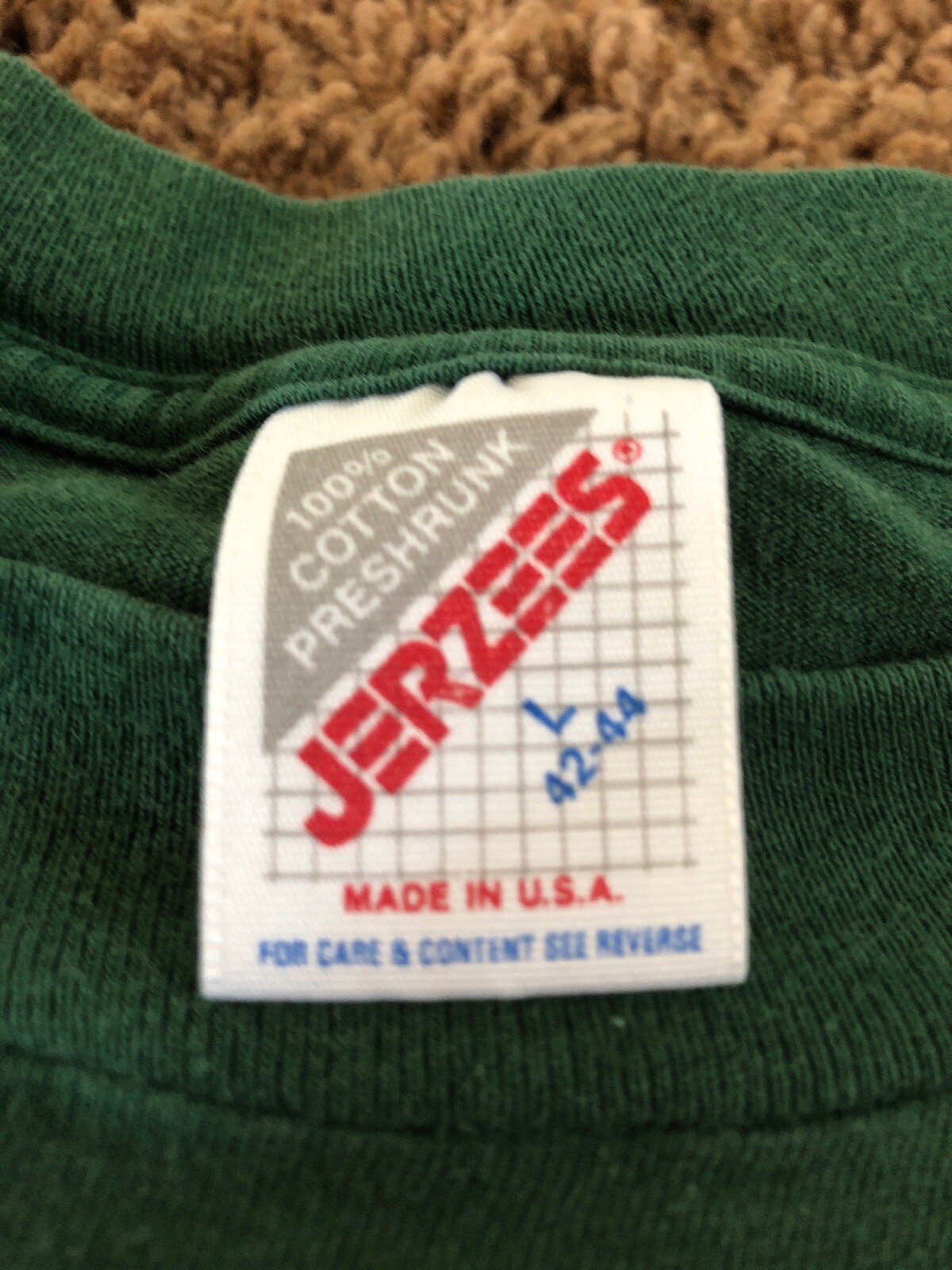 Vintage 90s Panama City Beach Tourist T Shirt Jerzees USA Made Size Large gallery