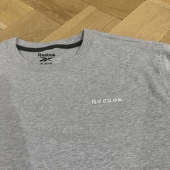 Reebok Men’s Overdrive Cotten Span T-Shirt – Medium Grey Heather Brand NWT
