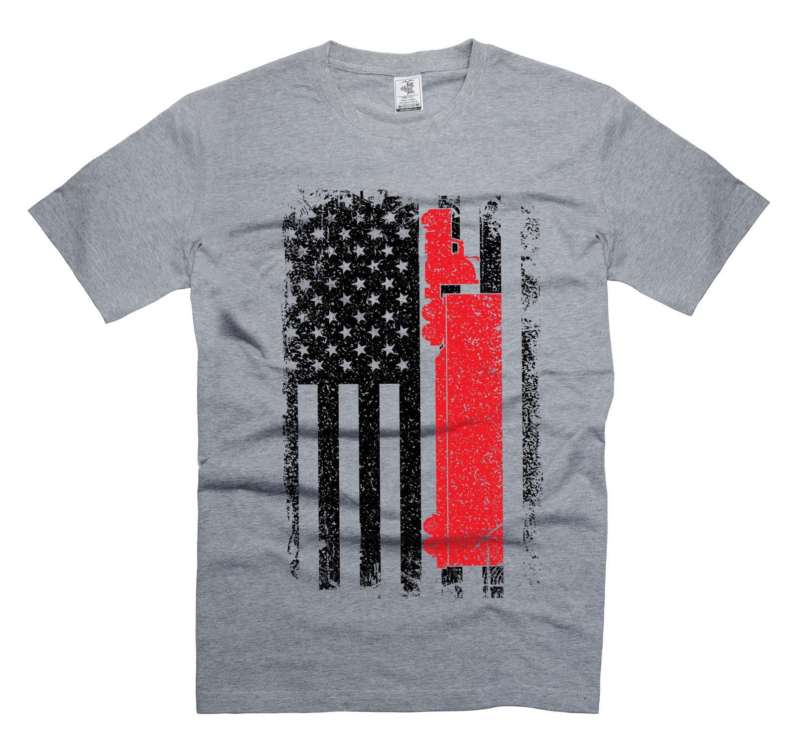 Men's US American Flag shirs truck driver gifts american trucker shirt gallery