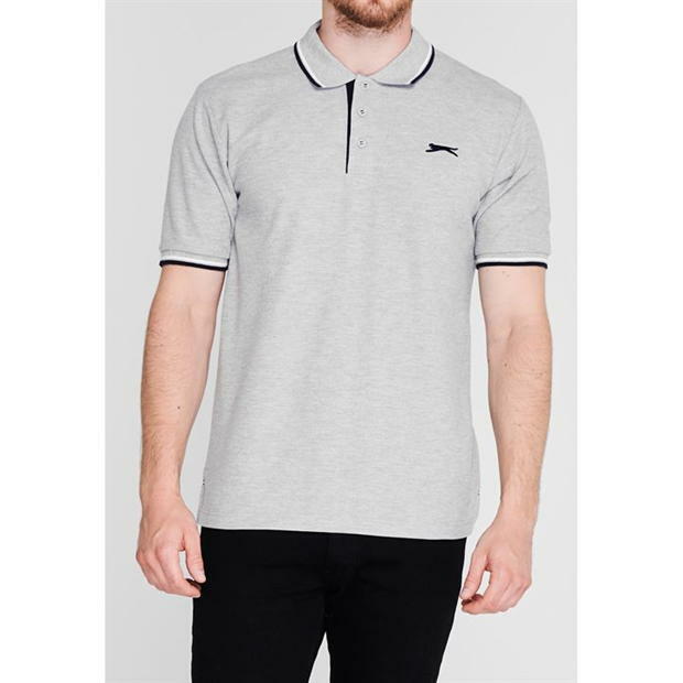 SLAZENGER POLO SHIRT T SHIRT PIQUE GOLF TENNIS S M L XL XXL 2XL 3XL 4XL gallery