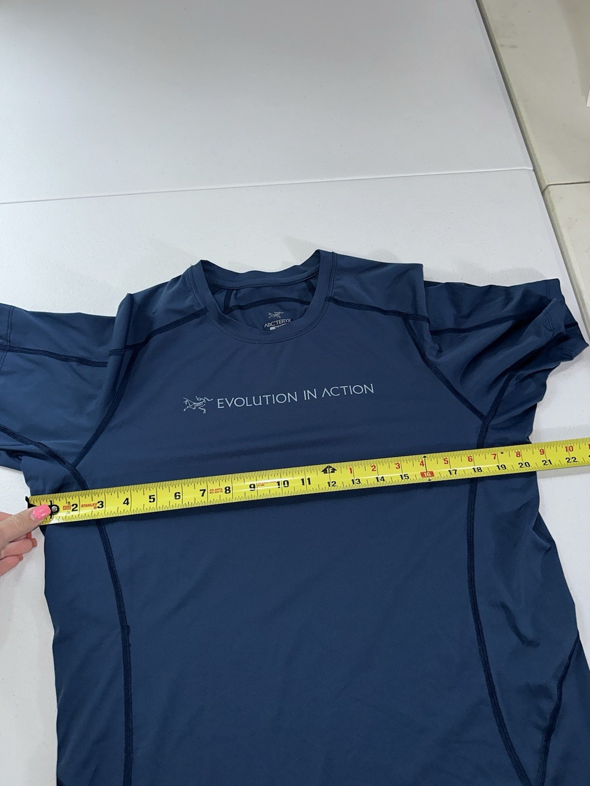 Arcteryx Men’s M Evolution In Action Blue Mens T-Shirt Performance gallery