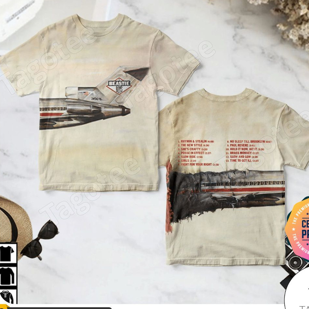 Beastie Boys Licensed To Ill Album Cover 3D T Shirt Full Size S-5XL gallery