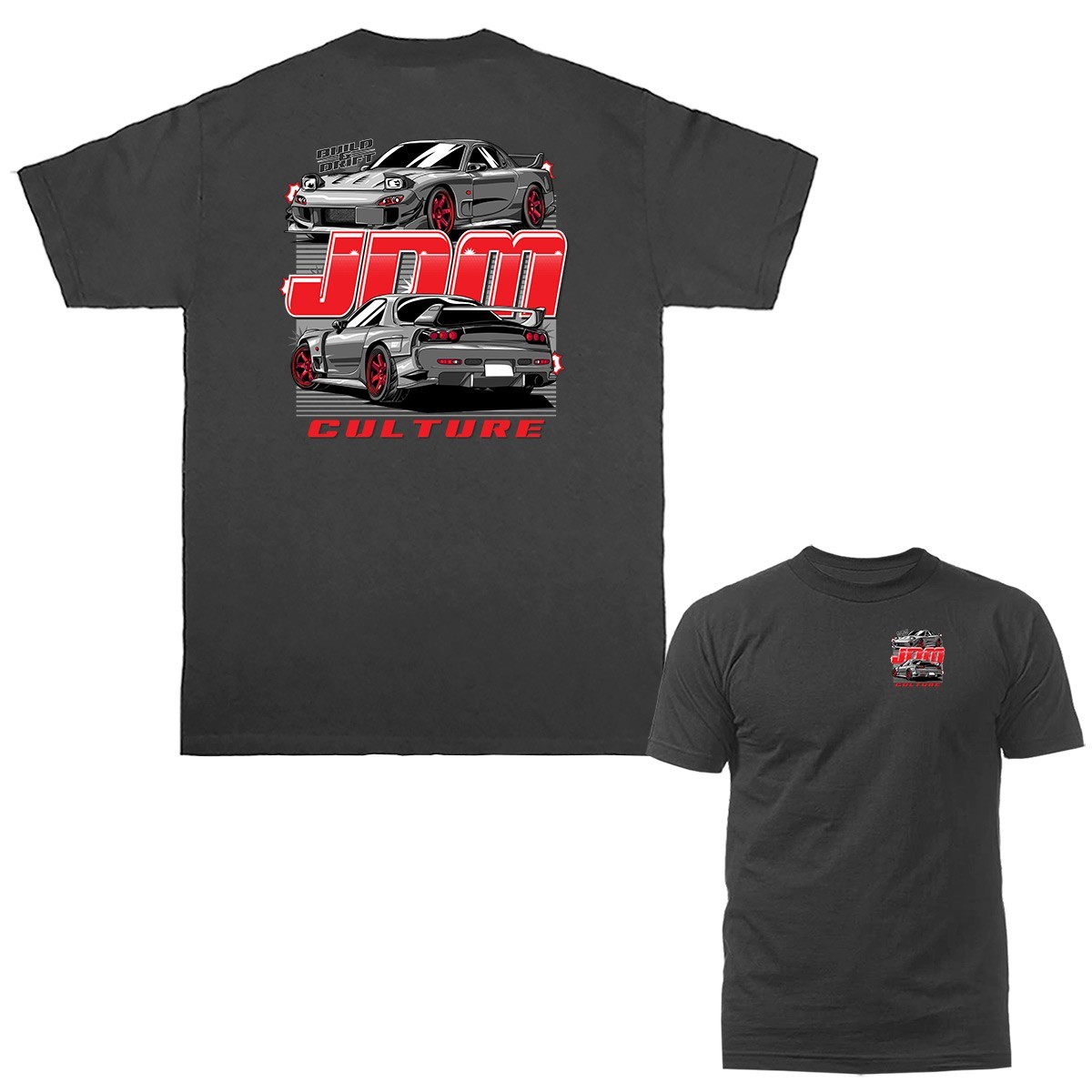 JDM Culture Imported Tuned Custom JDM Sports Car T-shirt gallery