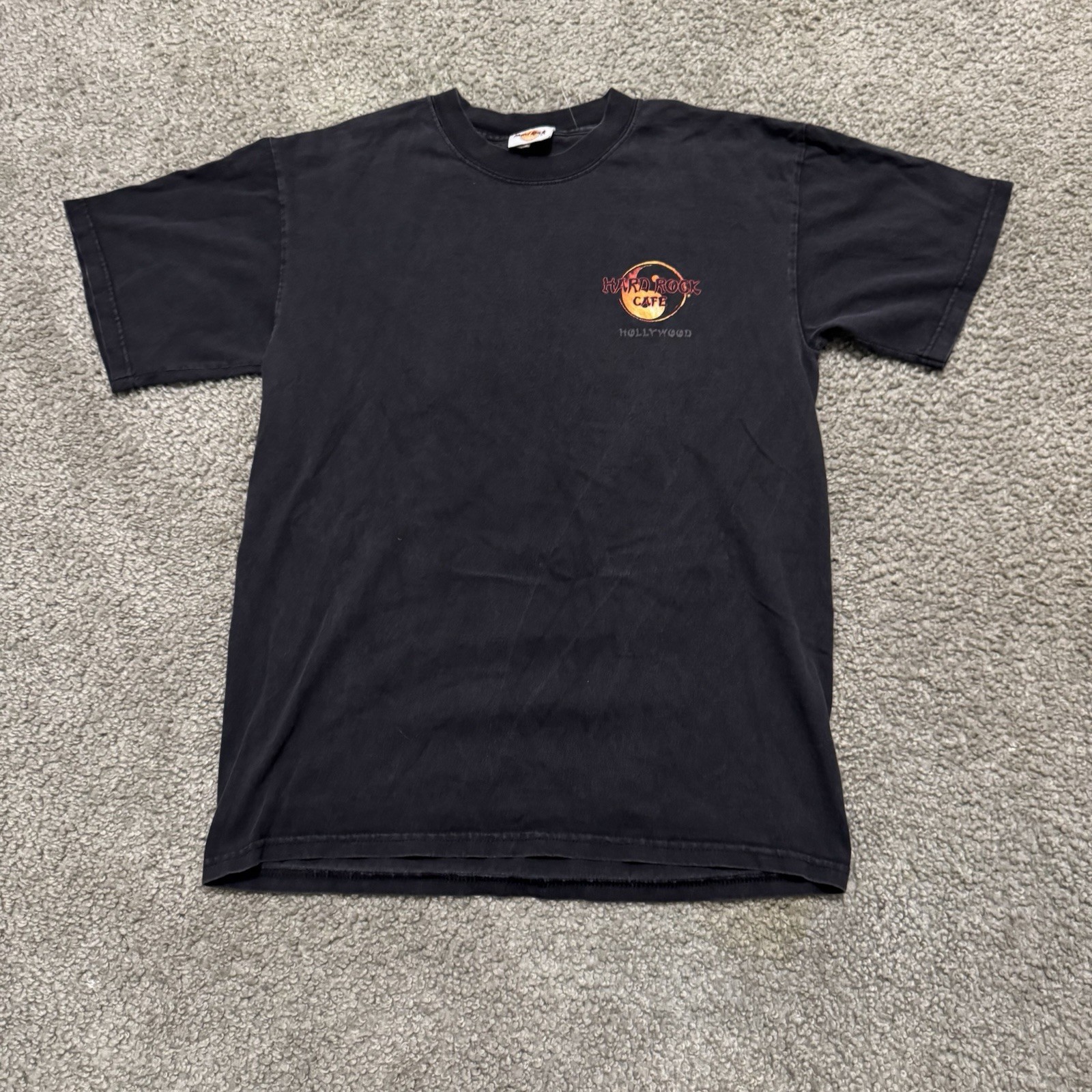 Vintage Hard Rock Cafe T Shirt Hollywood Ying Yang Dragon - M gallery
