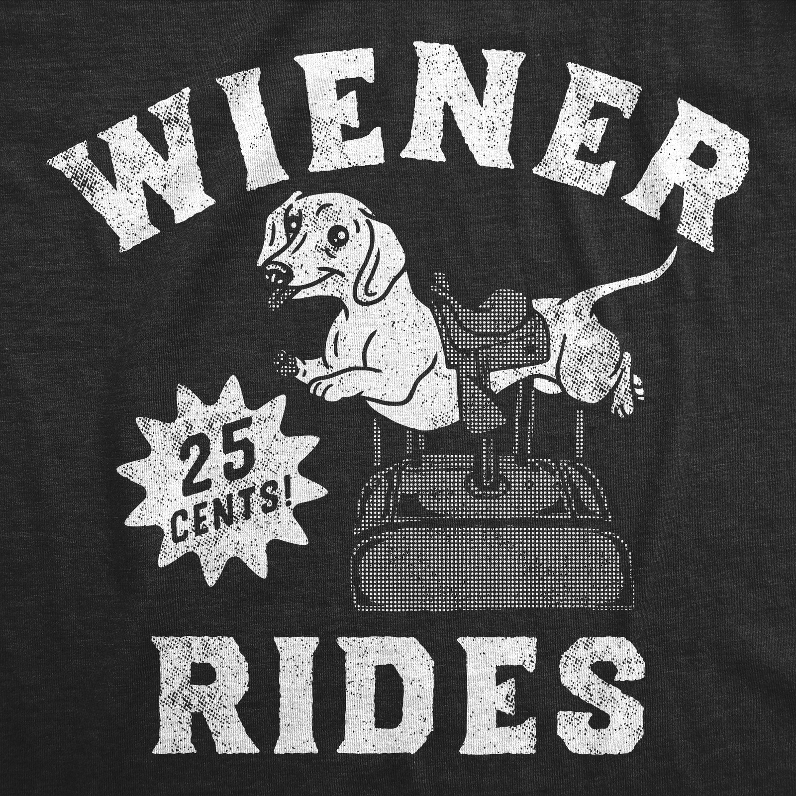 Mens Funny T Shirts Wiener Rides Sarcastic Dog Graphic Novelty For Men gallery