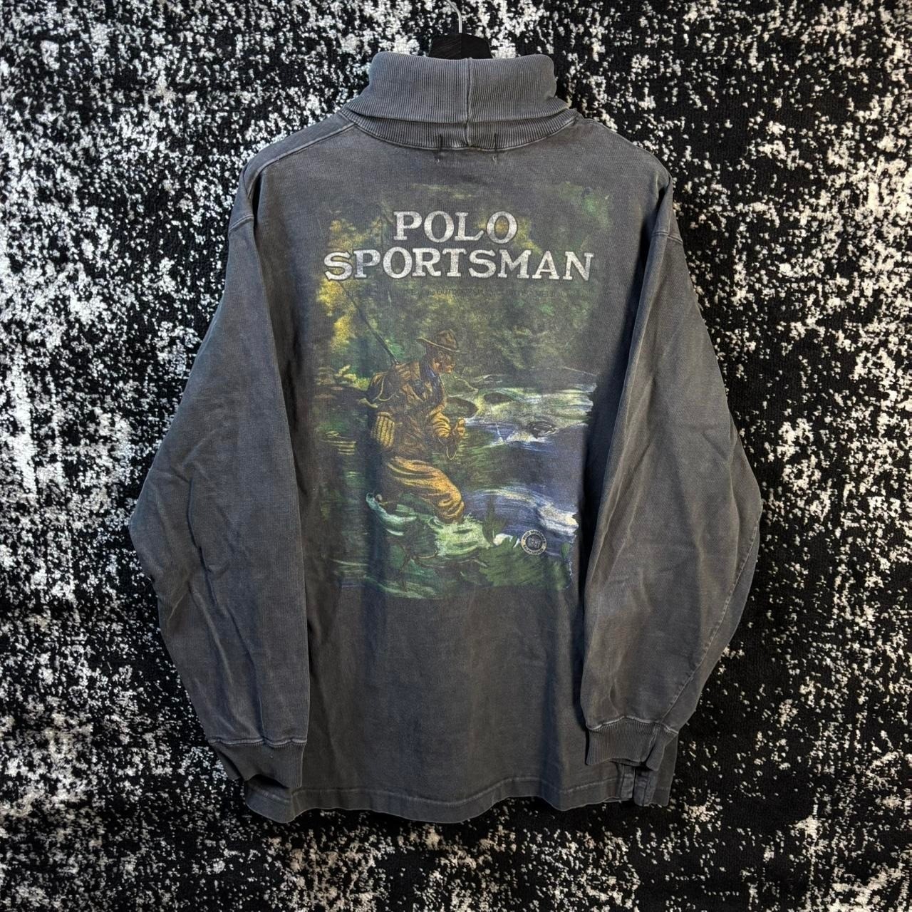 Vintage Polo Country Sportsman Turtleneck Long Sleeve Shirt Sz XL gallery