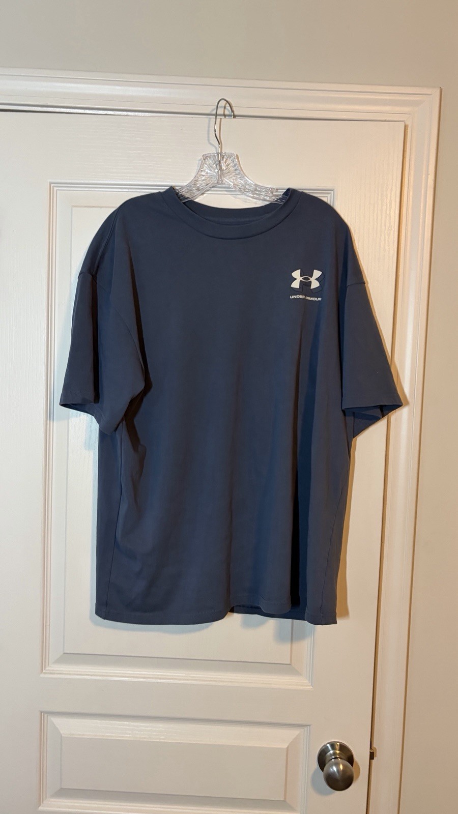 Under Armour Men’s Lot of 4 Solid Crew Neck Logo Short Sleeve T-Shirts LG/G gallery