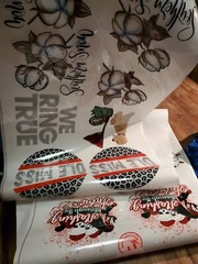 Custom Heat Press Transfers Gang Sheets Personalise Bulk Wholesale DTF Prints UK